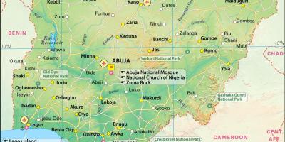 Imatges de nigèria mapa