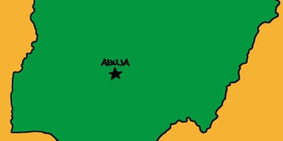 Mapa de capital de nigèria 