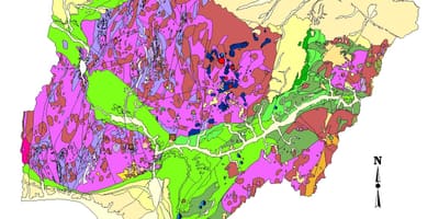 Mapa geològic de nigèria